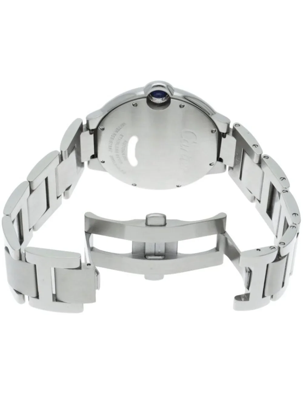 Cartier Ballon Bleu LM Watch 42 Auto SS Silver